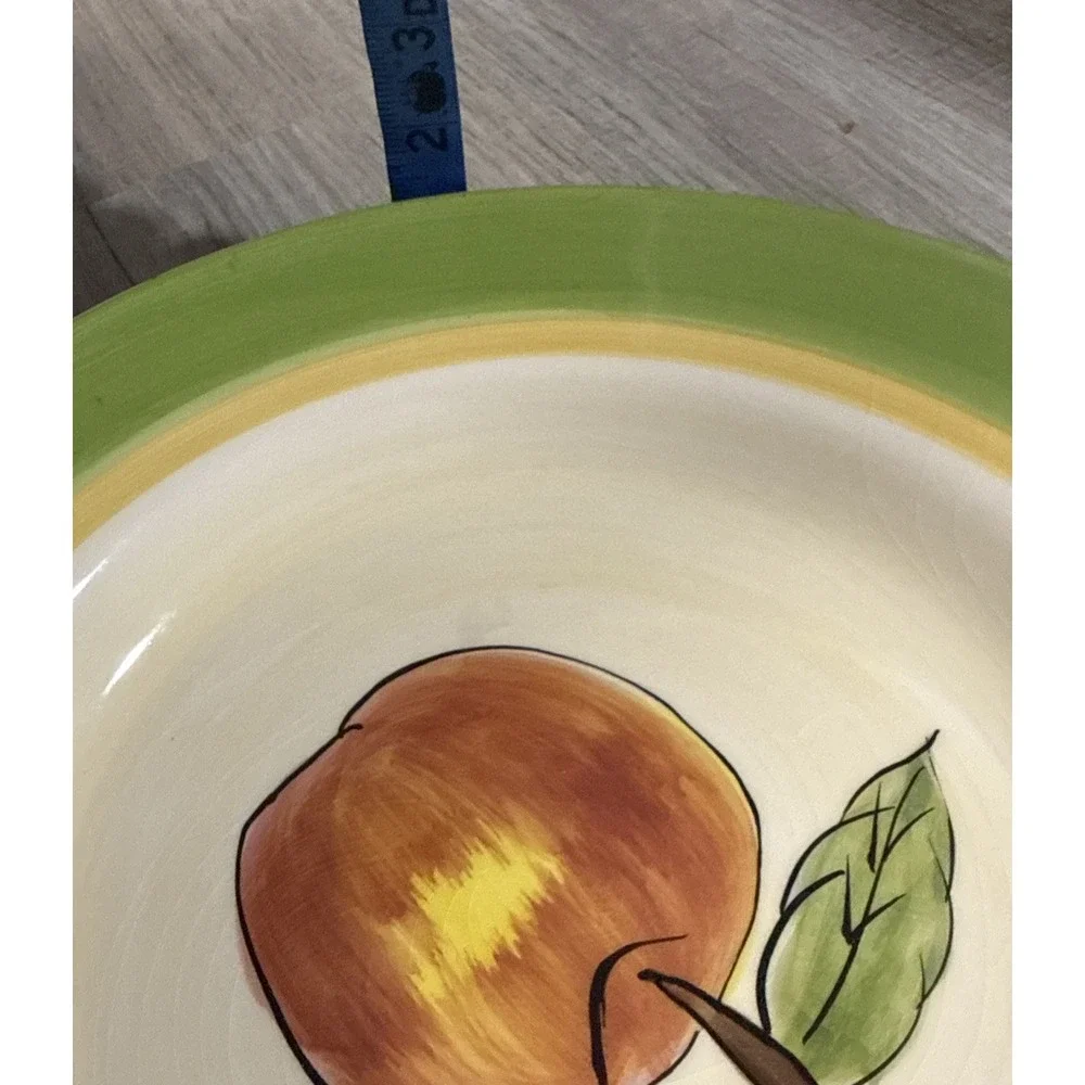 Vintage Tabletops Gallery Apple Design Hand Painted Plate 11